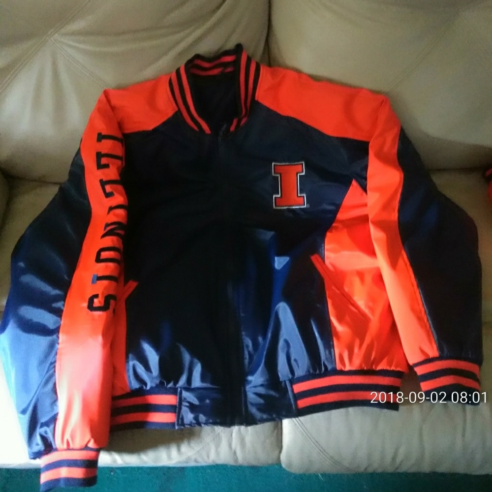 (Rare) Steve, and Barry's Chief Illiniwek Jackets